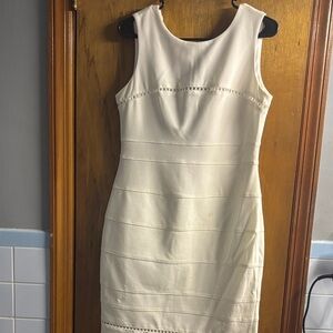 Tommy Hilfiger Cream Mini Dress